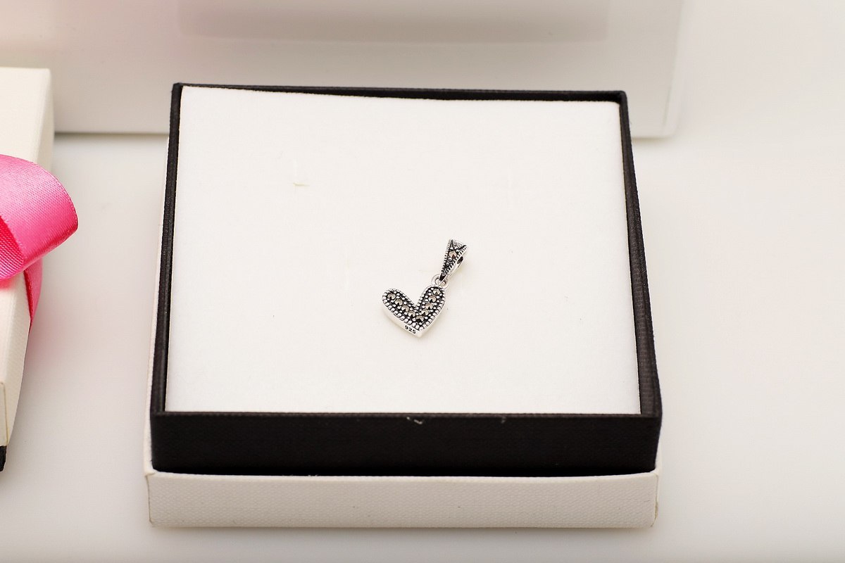 Srebrny wisiorek WDM6144 - Markazyty